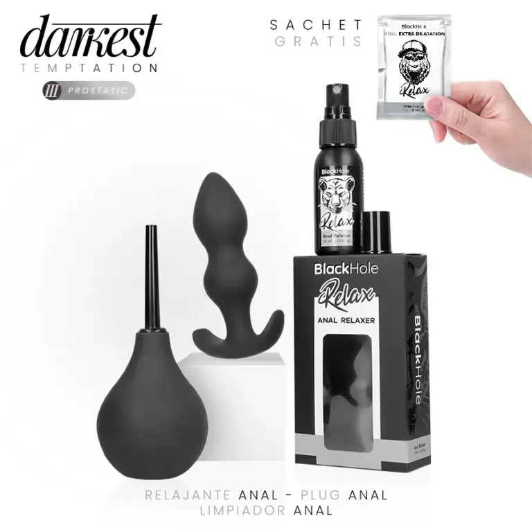 DARKEST TEMPTATION - Prostatic Premium Pack para Placer Intenso