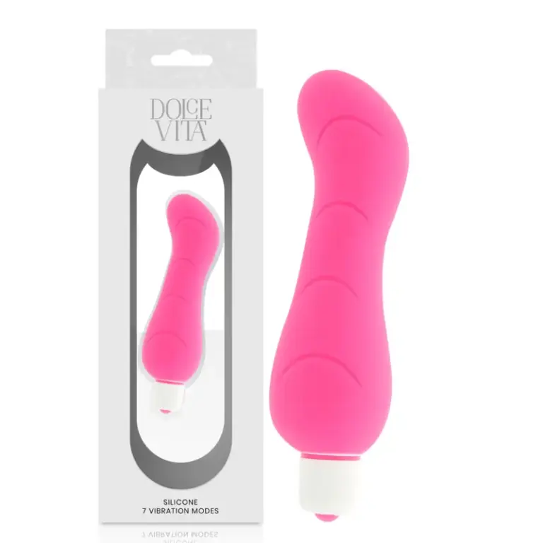 DOLCE VITA - G-SPOT VIBRADOR SILICONA PREMIUM IMPERMEABLE
