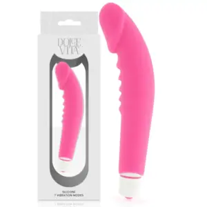 DOLCE VITA - Vibrador Realista Silicon Rosa Premium