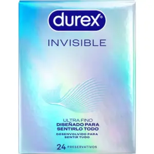 DUREX - Preservativos Invisible Ultra Fino 24 Unidades Premium