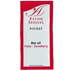 EXTASE SENSUAL - Aceite Estimulante Fresa Profesional 10 ML