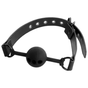 FETISH SUBMISSIVE - Mordaza de Bola Silicona Transpirable Premium - vista 3