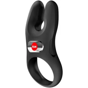 FUN FACTORY - NŌS Pro Anillo Vibrador Premium Pene Negro