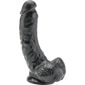 GET REAL - Dildo Realístico 20,5 cm Negro Premium