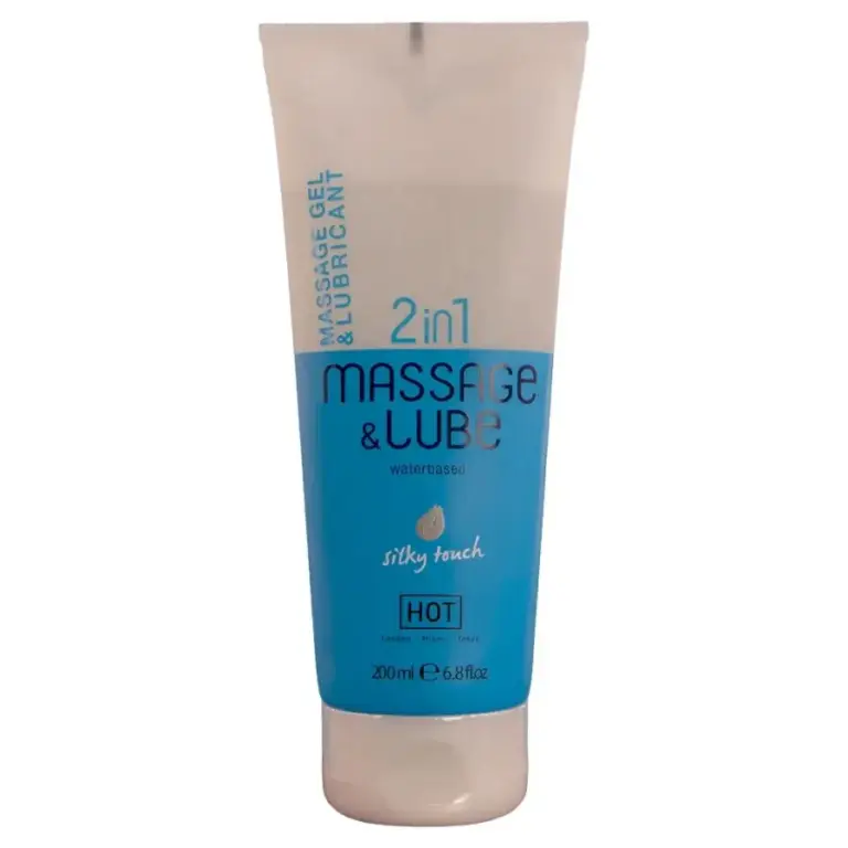 HOT - Gel de Masaje Sedoso 2 en 1 Premium 200ml
