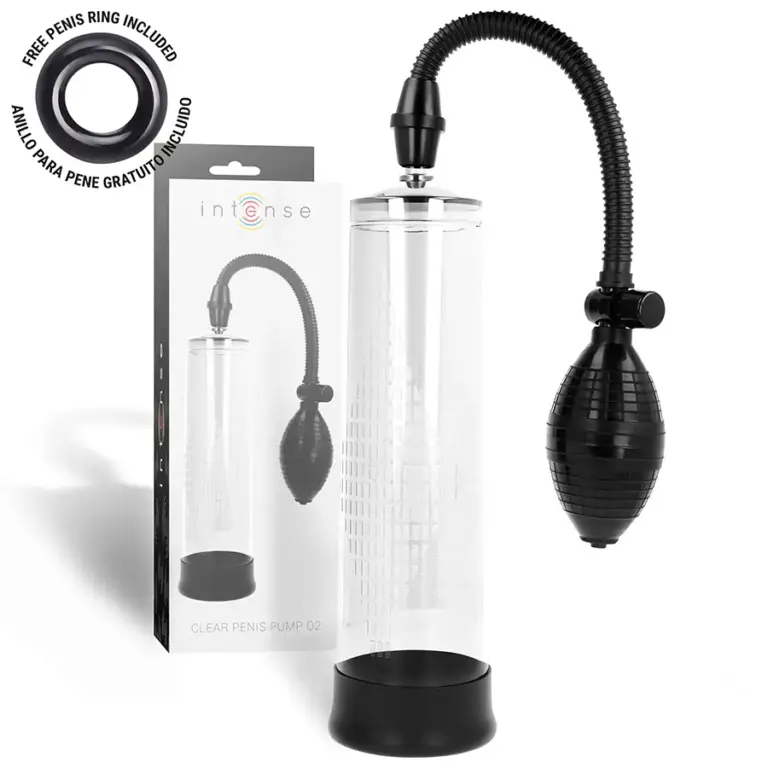 INTENSE - Bomba Transparente para Pene 02 | Profesional y Efectiva