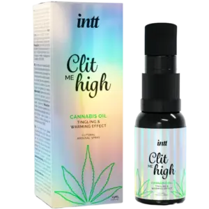 INTT - Clit Me High Aceite Cannabis 15 ML | Estimulante Profesional