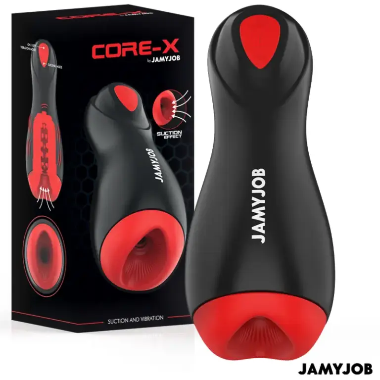 JAMYJOB - CORE-X Masturbador Automático Premium con Succión y Vibración