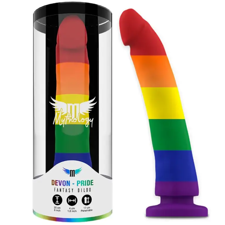 MYTHOLOGY - Devon Pride Dildo L Premium Fantasía