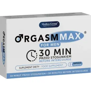 Orgasm Max For Men - Suplemento Natural Potente para Vitalidad