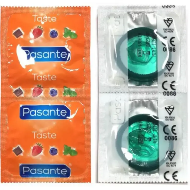Pasante - Preservativo Sabor Menta Premium 144 Unidades