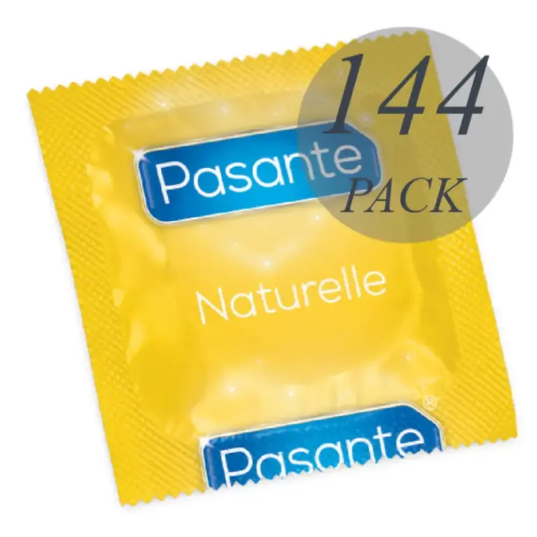 Pasante - Preservativos Naturelle 144 Unidades Premium