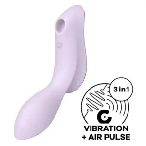 Satisfyer - Curvy Trinity 2 Estimulador Morado Premium