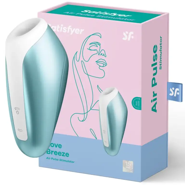 SATISFYER - Succionador LOVE BREEZE Premium Resistente al Agua