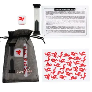SECRETPLAY - CHRONOMASUTRA Juego Gay Kit Profesional Divertido