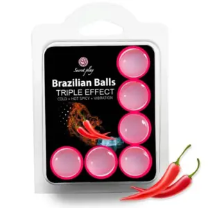 SECRETPLAY - Brazilian Balls Triple Efecto Sensacional y Único