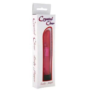 Seven Creations - Vibrador Crystal Clear Premium Rosa