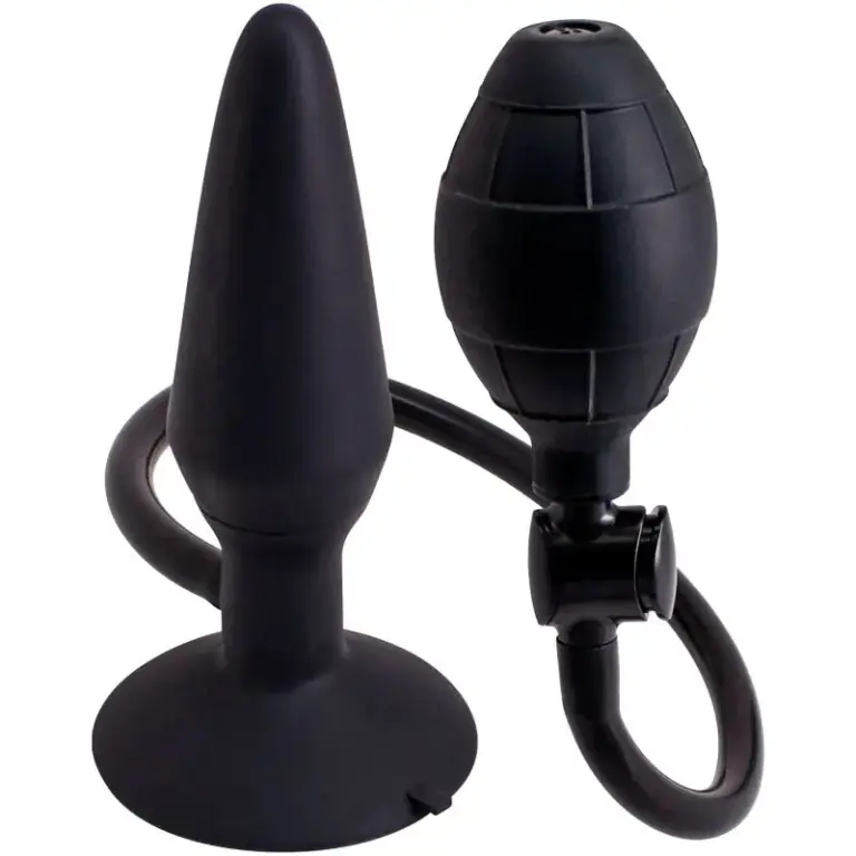 SEVEN CREATIONS - Plug Anal Inflable Profesional de Silicona