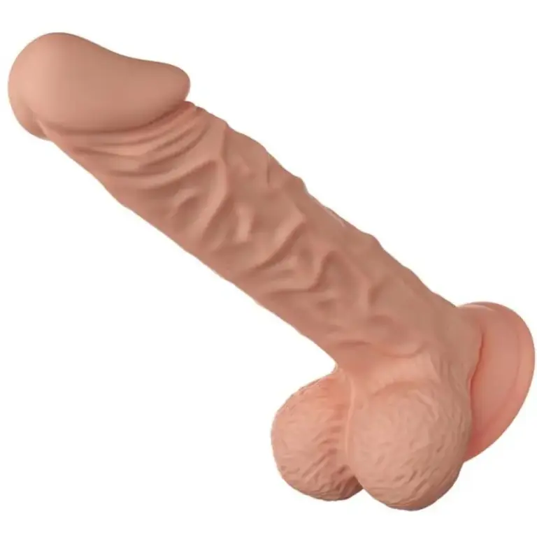 BAILE - Buraq Dildo Realístico Flexible 24 cm Natural