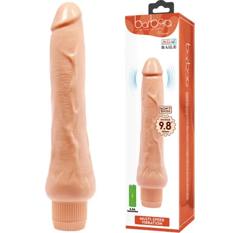BÁRBARA - Vibrador Realístico 25 cm Premium para Orgasmos Intensos - vista principal