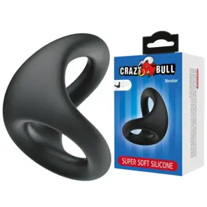 CRAZY BULL - Anillo Ergonómico para Pene y Testículos Premium