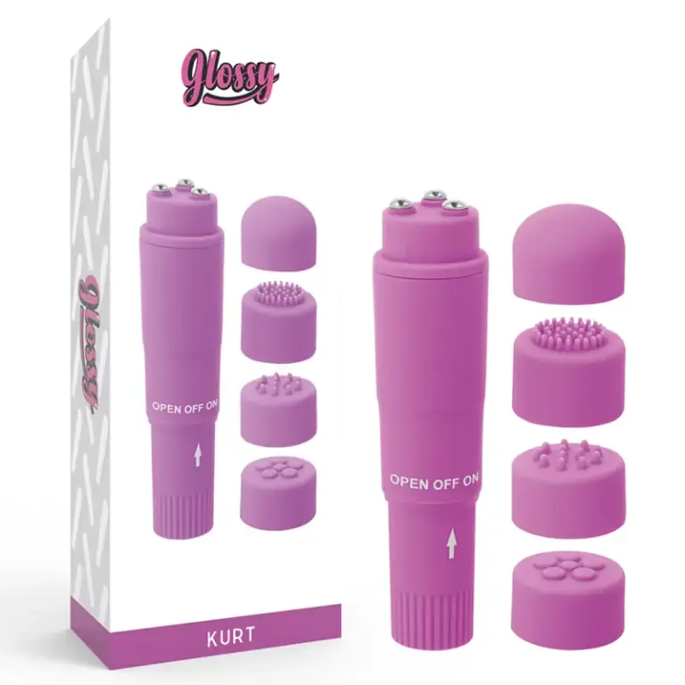 GLOSSY - POCKET KURT MASAJEADOR LILA - vista principal