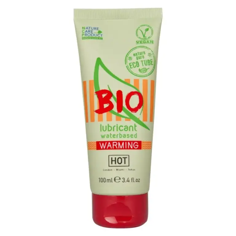 HOT - Lubricante Bio Agua Efecto Calor Premium 100ml - vista principal