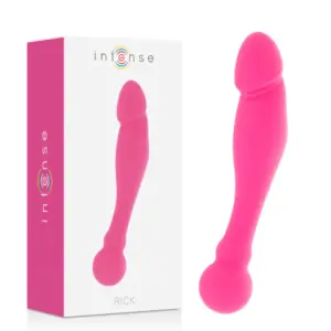 INTENSE - SILICONE RICK DUAL Rosa | Placer Premium Garantizado