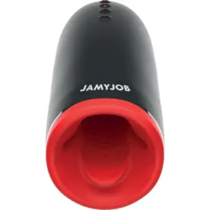 JAMYJOB - SPIN-X MASTURBADOR CON ROTACIÓN Y FUNCIÓN CALOR