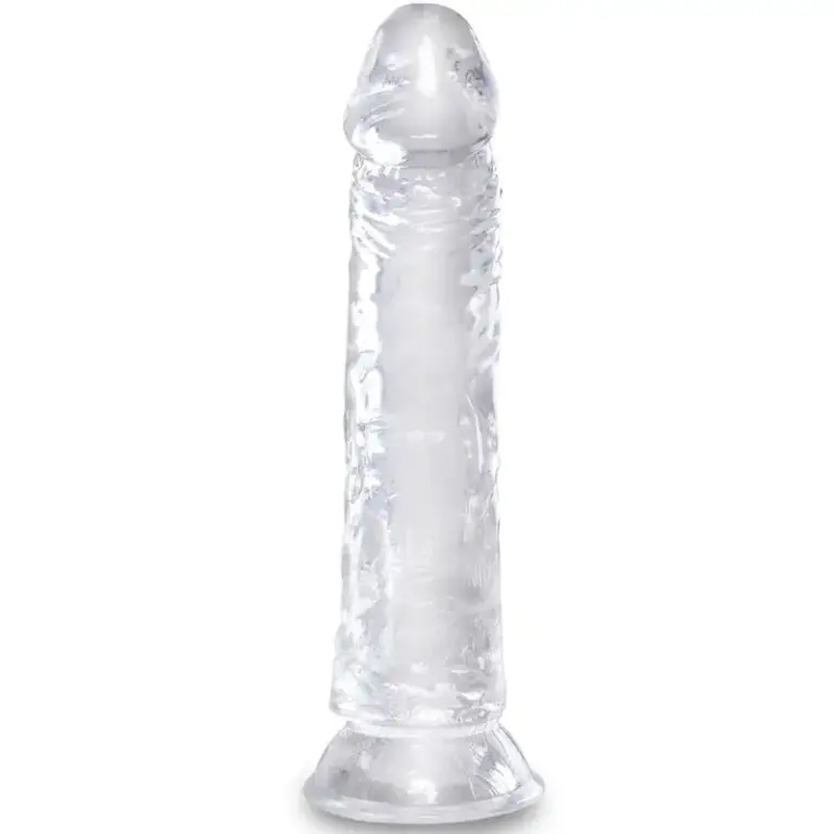KING COCK - CLEAR PENE REALÍSTICO 19.7 CM TRANSPARENTE