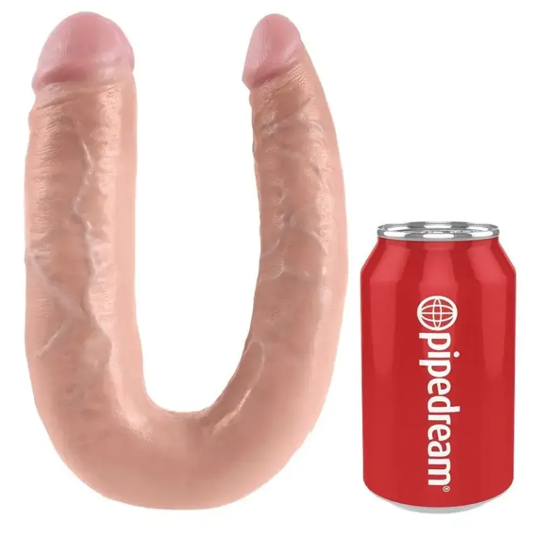 KING COCK - DILDO DOBLE PENETRACIÓN 17.8 CM NATURAL - vista 4
