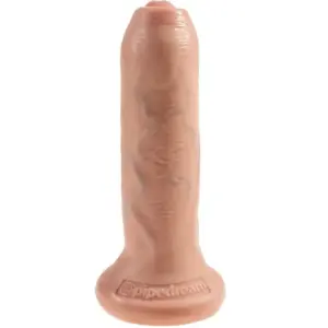 KING COCK - DILDO REALÍSTICO UNCUT NATURAL 15 CM