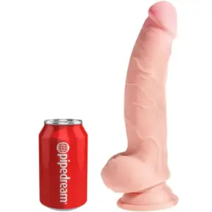 KING COCK - DILDO TRIPLE DENSIDAD 18.4 CM - vista 2