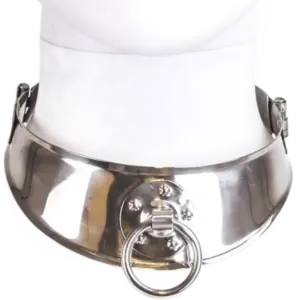 METAL HARD - COLLAR RESTRINGIDOR CON ANILLA