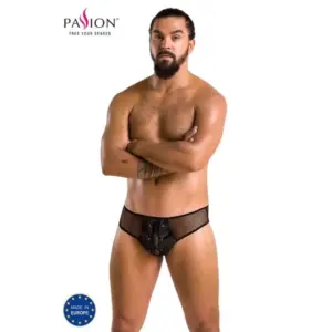 PASSION - Slip Richard Negro L/XL Premium y Elegante
