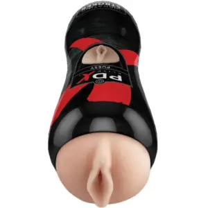 PDX ELITE - Masturbador con Vibración Vagina Profesional y Sumergible