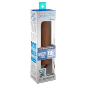PIPEDREAMS - SLEEVE UNCUT 17,78 CM W STRAP CARAMEL - vista 2
