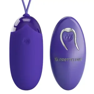 PRETTY LOVE - Huevo Vibrador Control Remoto Premium Violeta