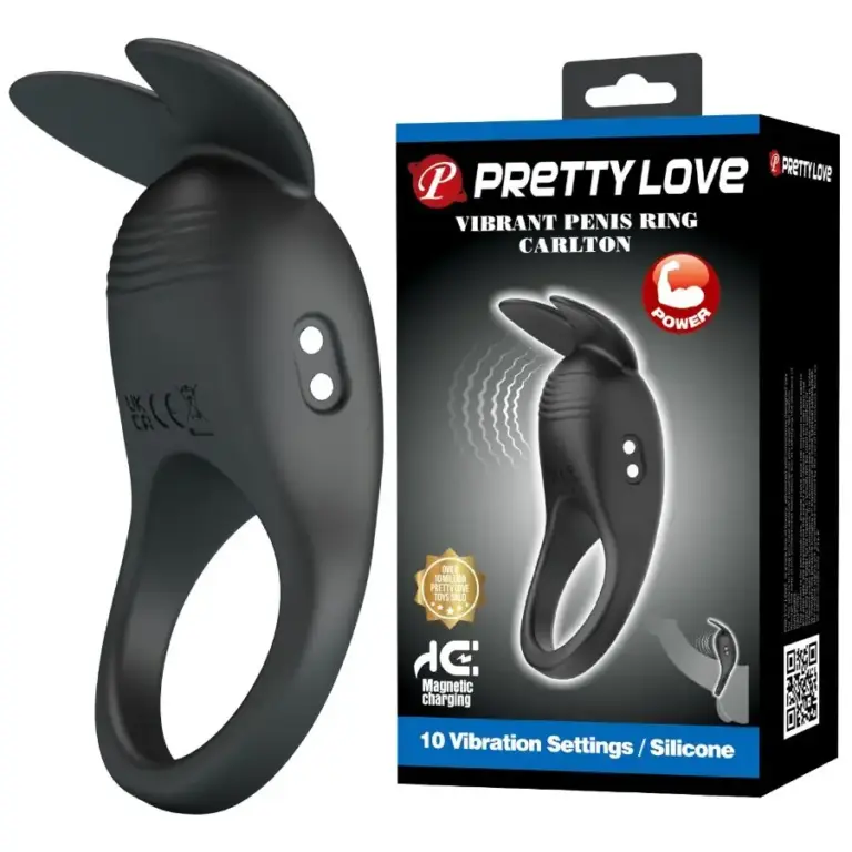 Pretty Love - Anillo Pene Conejo Premium con Estimulador