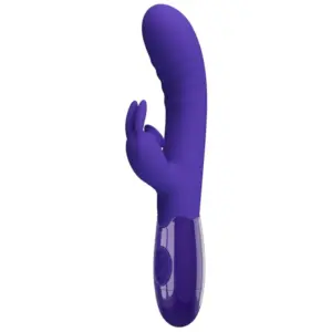 PRETTY LOVE - Vibrador Rabbit Cerberus Youth Violeta Premium
