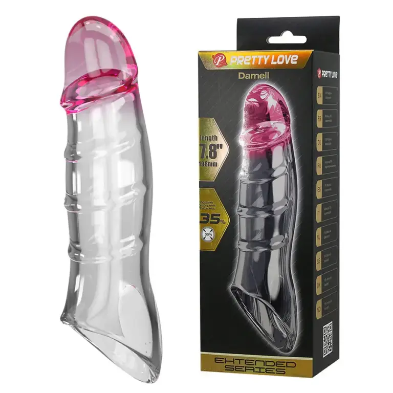 Pretty Love - Darnell Funda para Pene Efecto Transparente Premium