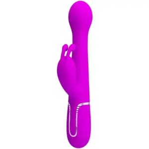 Pretty Love - Vibrador Rabbit 3 en 1 Multifunción Violeta