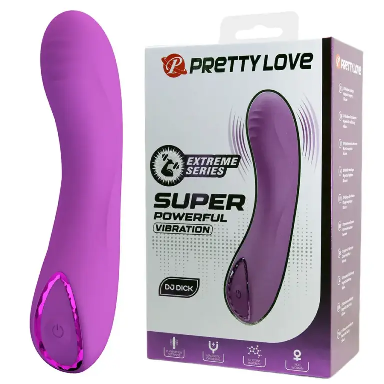 Pretty Love - Vibrador Punto G Morado Profesional con 10 Modos - vista principal