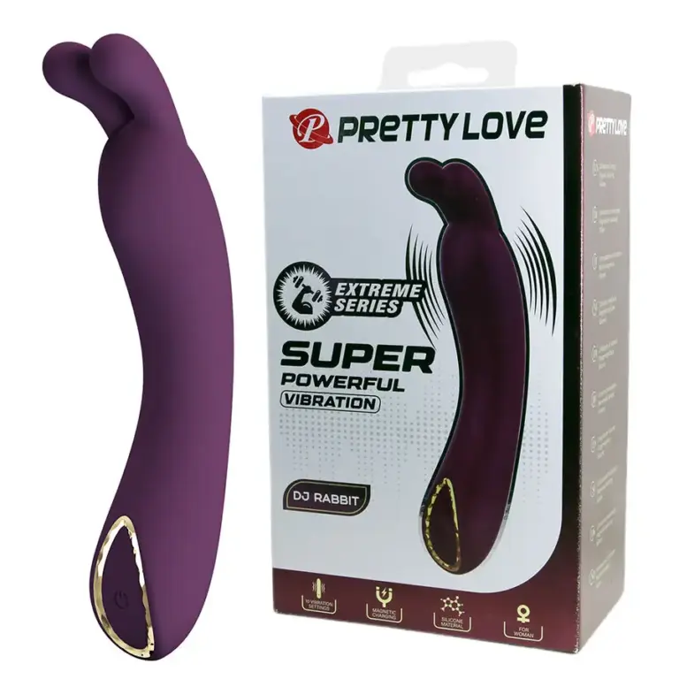Pretty Love - Vibrador Punto G Morado Premium con 10 Modos