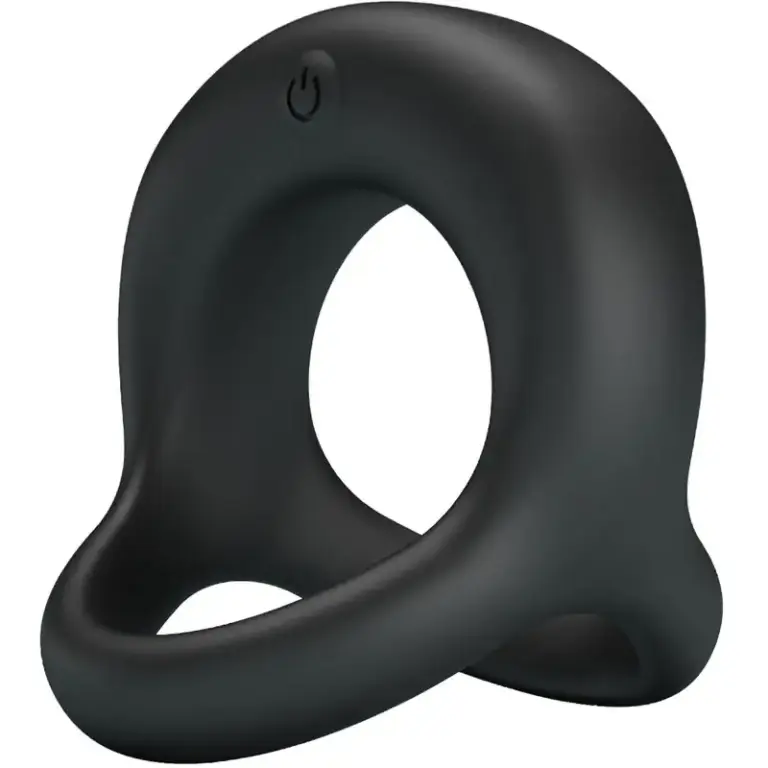 PRETTY LOVE - Anillo Vibrador Negro Premium con 10 Modos - vista principal