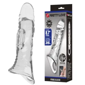 PRETTY LOVE - Funda para Pene Transparente Premium Ergonómica