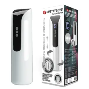 Pretty Love - Kahleah Masturbador Automático Premium con Empuje y Rotación