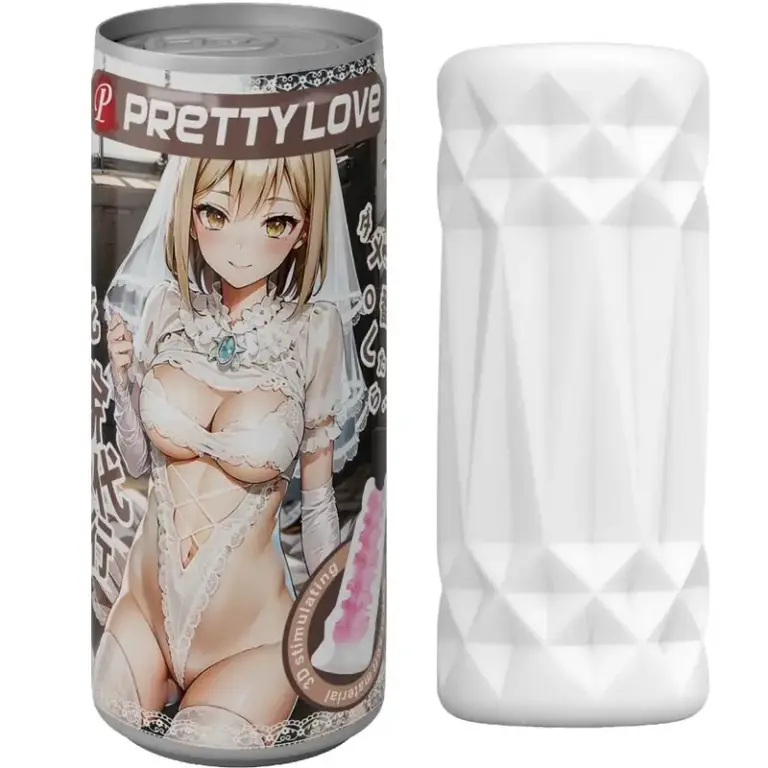 PRETTY LOVE - Masturbador Masculino Lata Original y Discreto