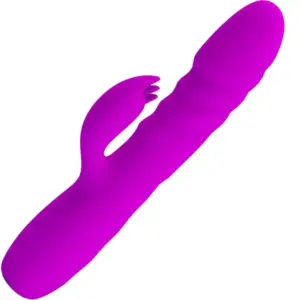 Pretty Love - Vibrador Conejo Recargable Morado Premium