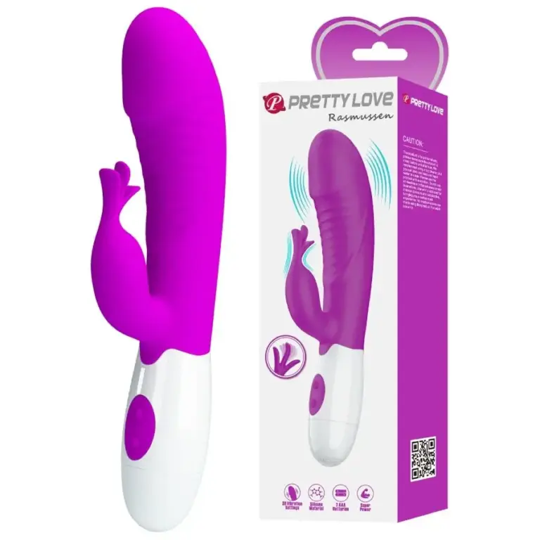 PRETTY LOVE - Vibrador Punto G Morado Premium de 30 Modos